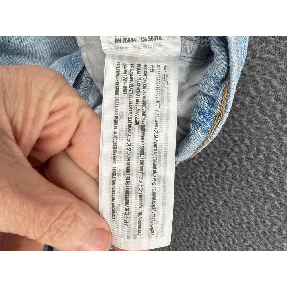 Abercrombie & Fitch Jeans Womens 30 10S The 90s Straight Ultra High Rise - Picture 10 of 12